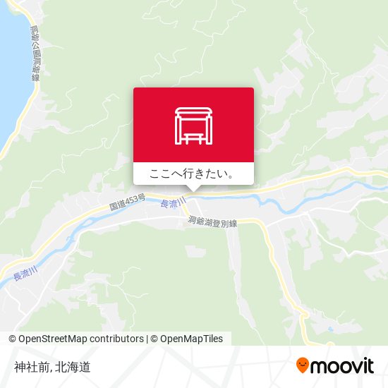 神社前地図