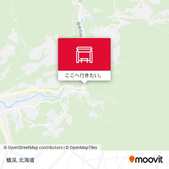 蟠渓地図