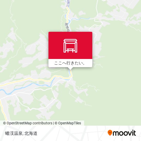 蟠渓温泉地図