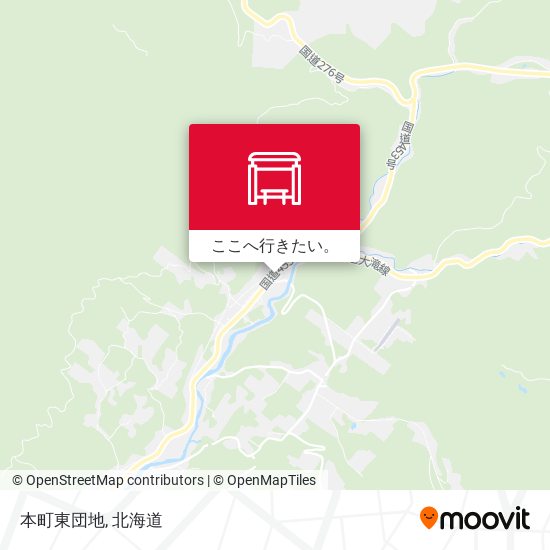 本町東団地地図