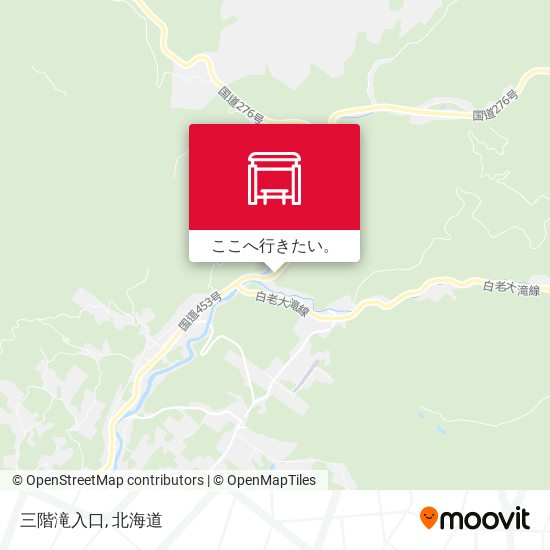 三階滝入口地図