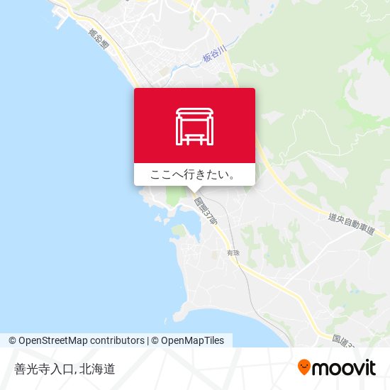 善光寺入口地図