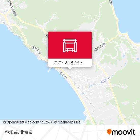 役場前地図