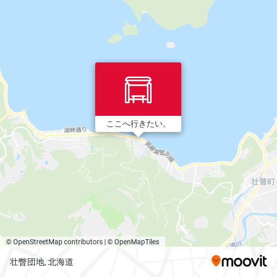 壮瞥団地地図