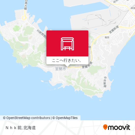 Ｎｈｋ前地図