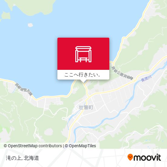 滝の上地図