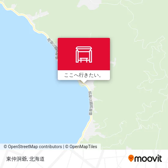 東仲洞爺地図