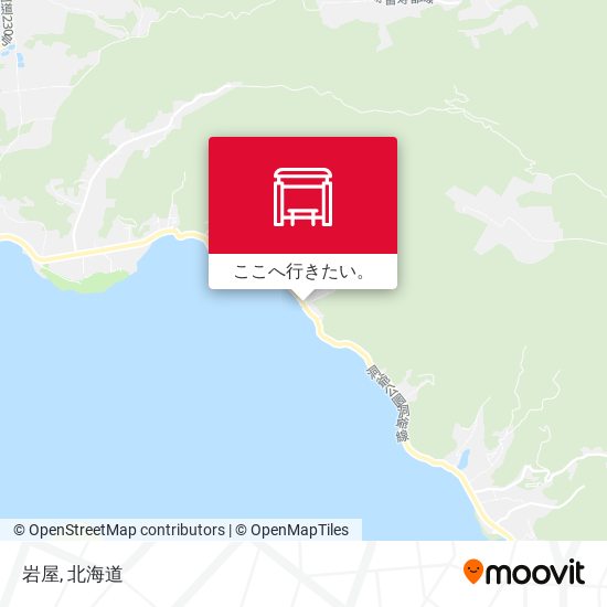 岩屋地図