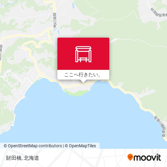 財田橋地図