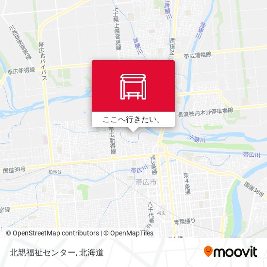 北親福祉センター地図