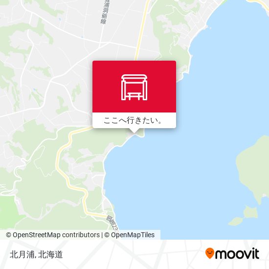 北月浦地図