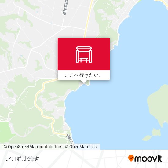 北月浦地図