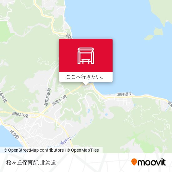 桜ヶ丘保育所地図