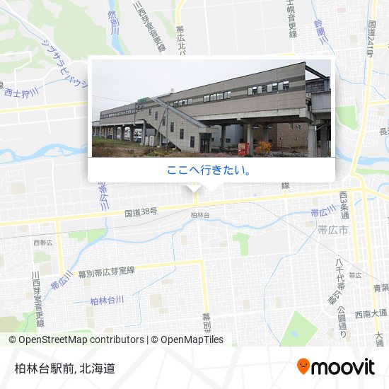 柏林台駅前地図