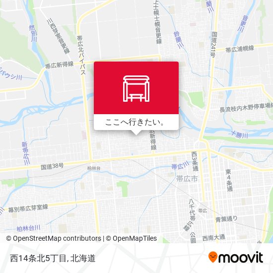 西14条北5丁目地図