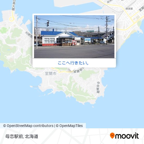 母恋駅前地図