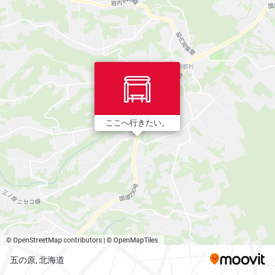 五の原地図