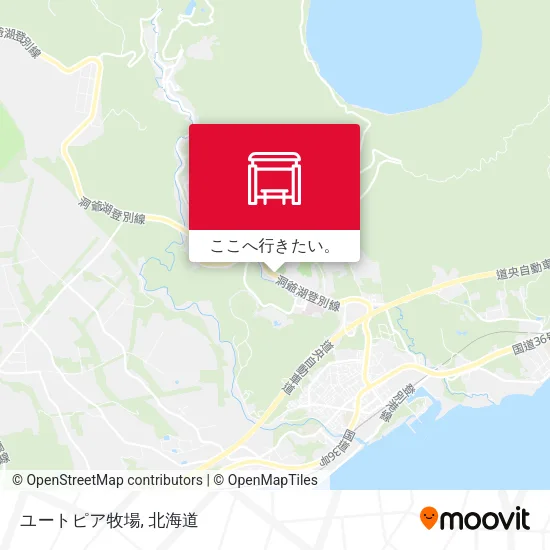 ユートピア牧場地図