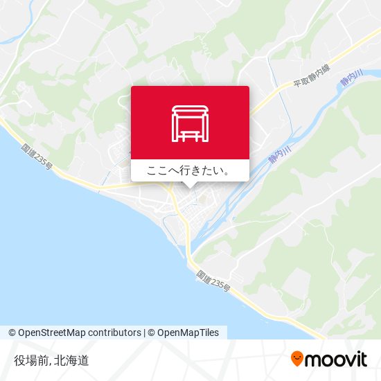 役場前地図