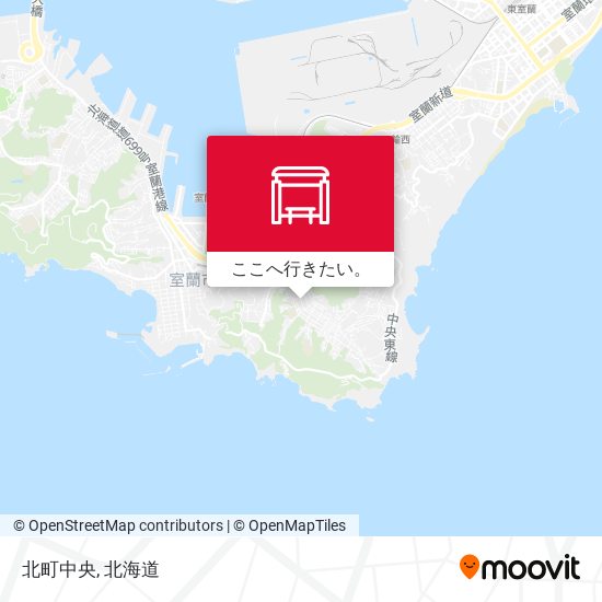 北町中央地図