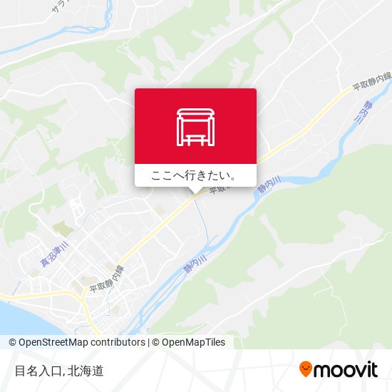 目名入口地図