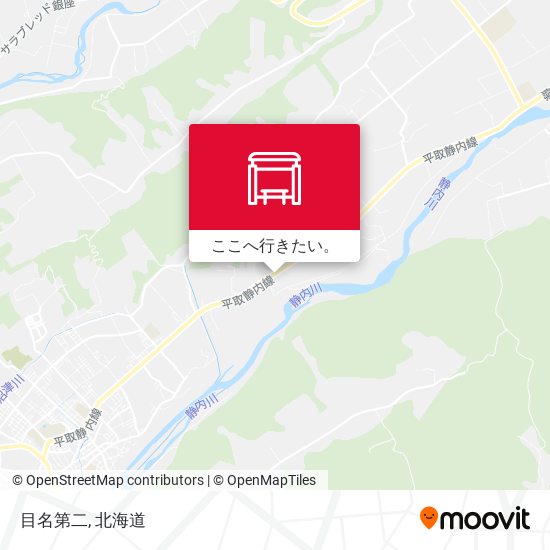 目名第二地図