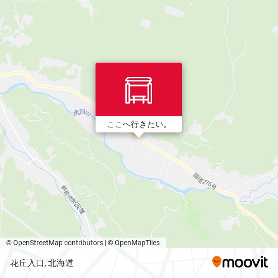 花丘入口地図