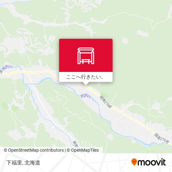 下福里地図