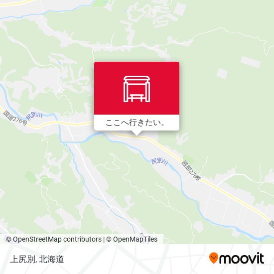上尻別地図