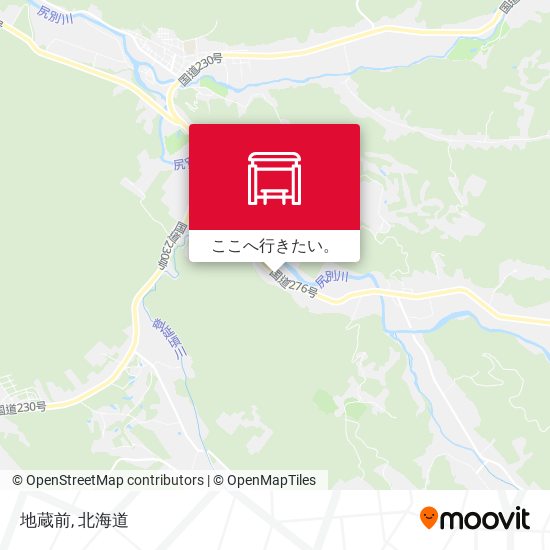 地蔵前地図