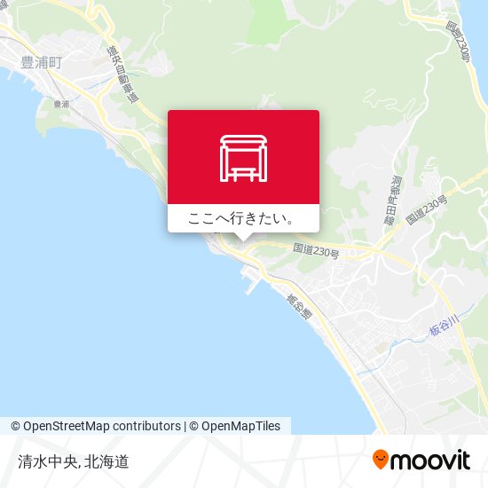 清水中央地図