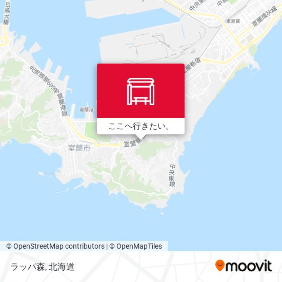 ラッパ森地図