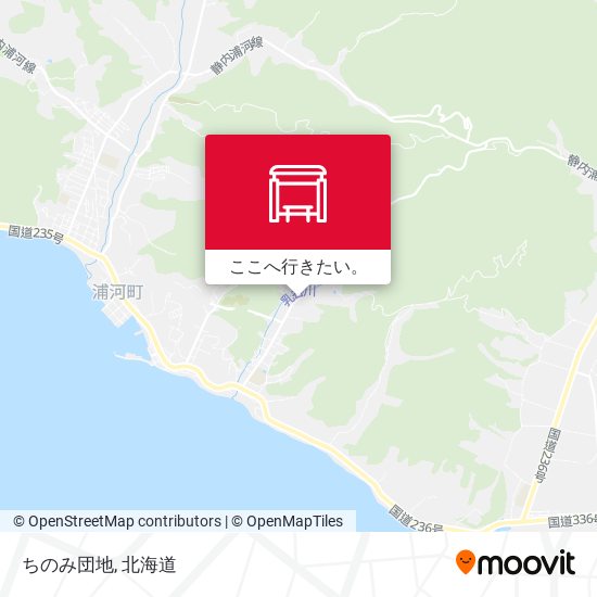 ちのみ団地地図