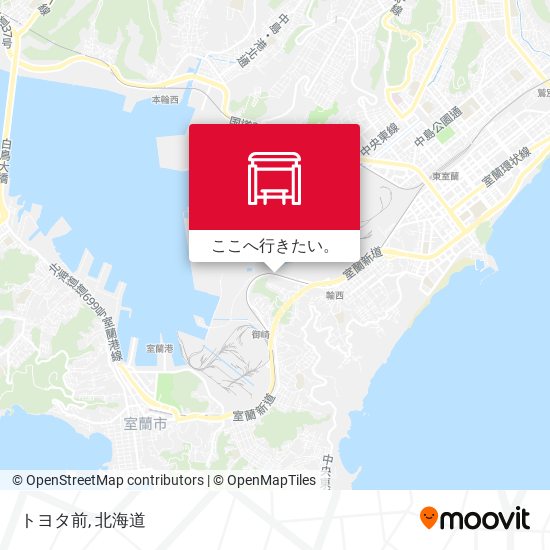 トヨタ前地図