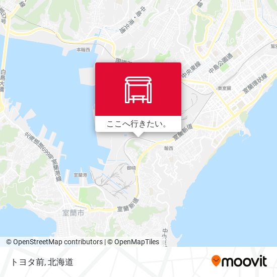 トヨタ前地図