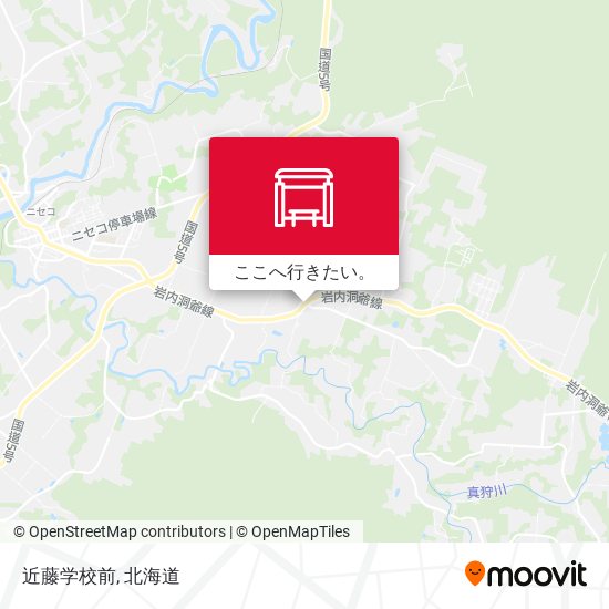 近藤学校前地図