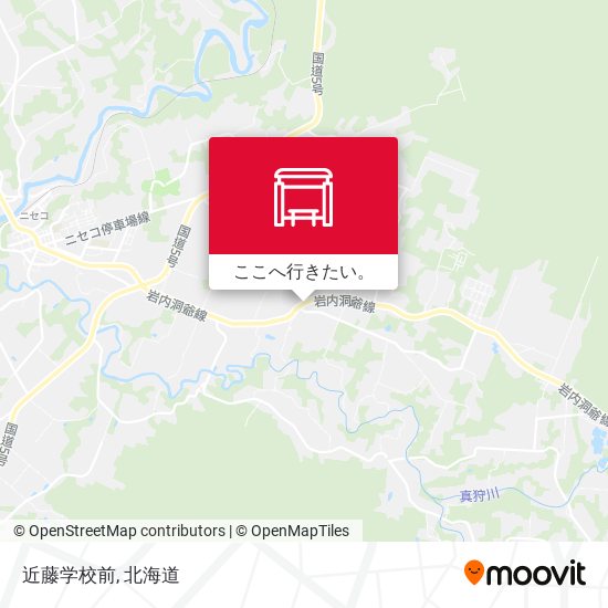 近藤学校前地図