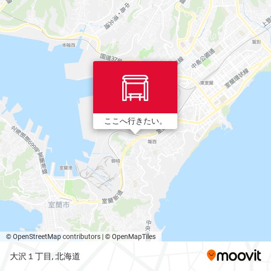 大沢１丁目地図