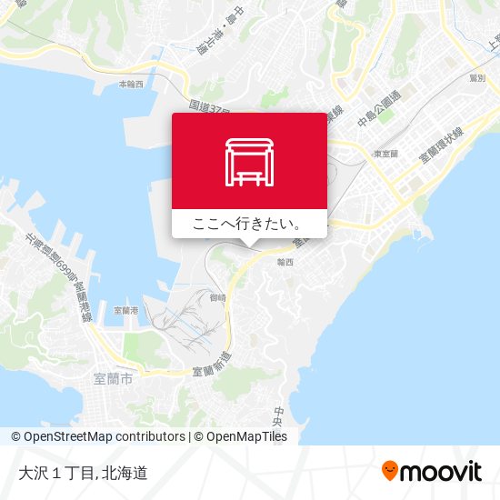 大沢１丁目地図