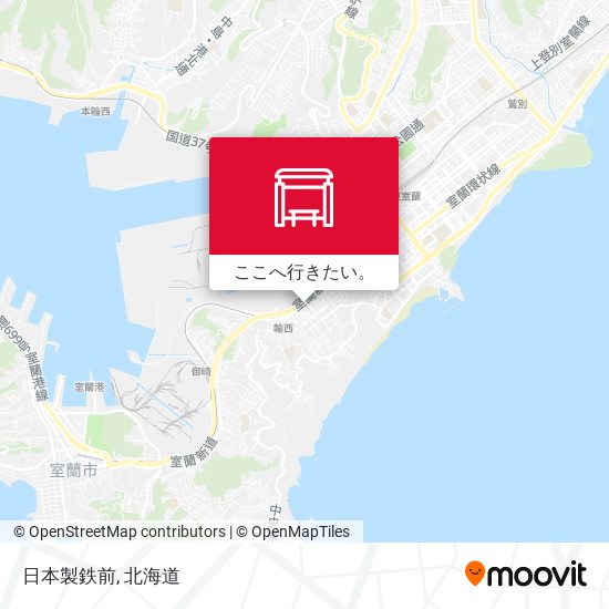 日本製鉄前地図