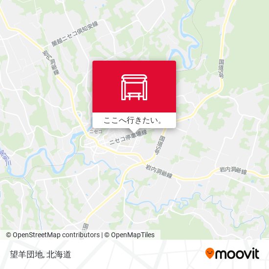 望羊団地地図