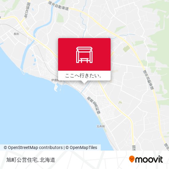 旭町公営住宅地図