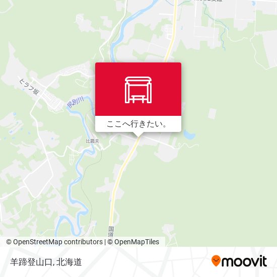 羊蹄登山口地図