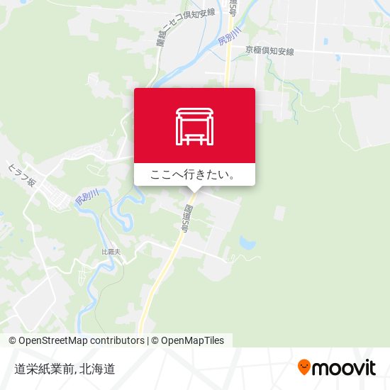 道栄紙業前地図
