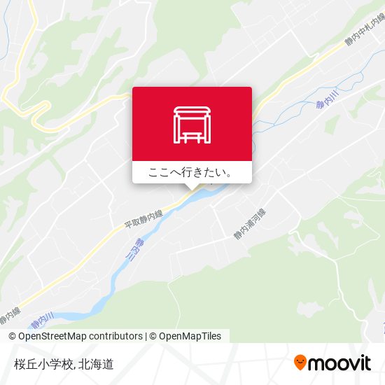 桜丘小学校地図