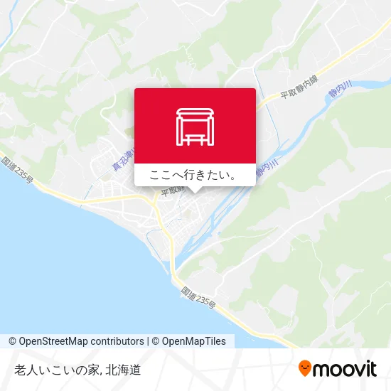 老人いこいの家地図