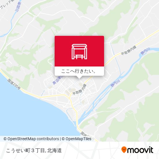 こうせい町３丁目地図