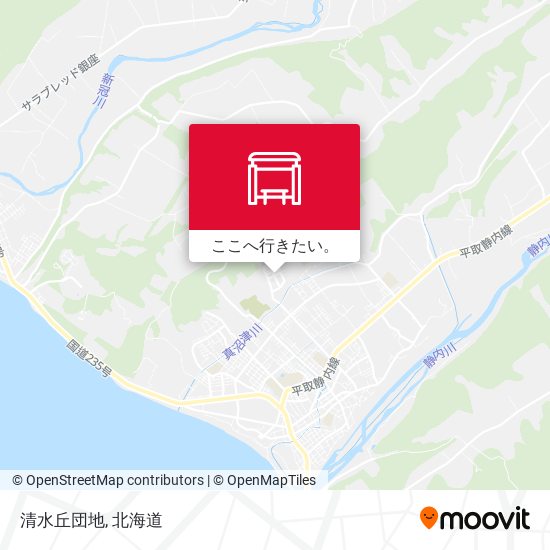 清水丘団地地図