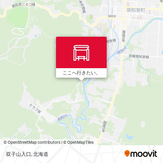 双子山入口地図