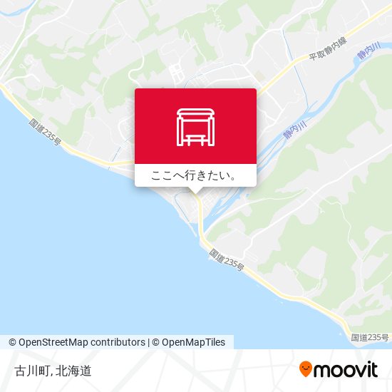 古川町地図